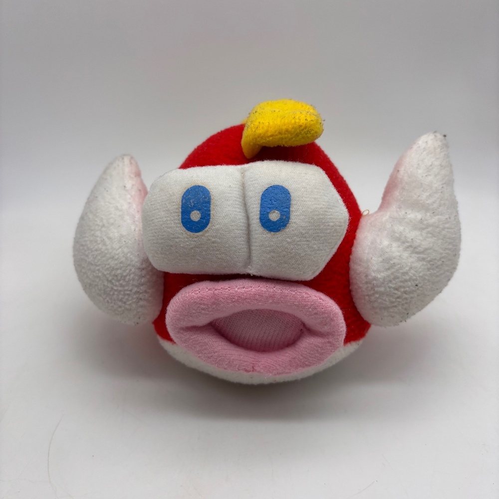 Nintendo Super Mario Cart Cheep Cheep Fish 7" Plush Stuffed Animal